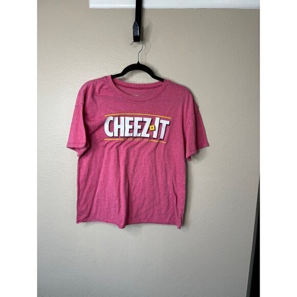 Kellogg's Cheez-It Men's Red T-Shirt, kellogs's cheez its shirt, cheez it shirt, - Picture 1 of 5